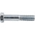 Parafuso sextavado zincado 3/4" x 4" UNC rosca parcial caixa com 20 peças VONDER - Imagem 3