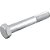 Parafuso sextavado zincado 3/4" x 5" UNC rosca parcial caixa com 20 peças VONDER - Imagem 1