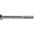 Parafuso sextavado zincado 3/4" x 7" UNC rosca parcial  Kit com 10 peças VONDER - Imagem 3