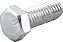 Parafuso sextavado zincado 3/8" x 1" UNC rosca total caixa com 200 peças VONDER - Imagem 1