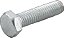 Parafuso sextavado zincado 3/8" x 1.1/2" UNC rosca total caixa com 200 peças VONDER - Imagem 1
