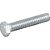 Parafuso sextavado zincado 3/8" x 2" UNC rosca total caixa com 200 peças VONDER - Imagem 1