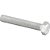 Parafuso sextavado zincado 5mm x 30mm MA caixa com 500 peças VONDER - Imagem 2
