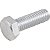 Parafuso sextavado zincado 5/16" x 1" UNC rosca total VONDER - Imagem 1
