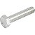 Parafuso sextavado zincado 5/16" x 1.1/2" UNC rosca total VONDER - Imagem 1