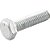 Parafuso sextavado zincado 5/16" x 1.1/4" UNC rosca total caixa com 200 peças VONDER - Imagem 1