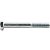 Parafuso sextavado zincado 5/16" x 2.1/2" UNC rosca parcial VONDER - Imagem 3
