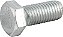 Parafuso sextavado zincado 5/8" x 1.1/2" UNC rosca total caixa com 50 peças VONDER - Imagem 1