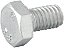 Parafuso sextavado zincado 6mm x 10mm MA caixa com 500 peças VONDER - Imagem 1