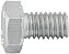 Parafuso sextavado zincado 6mm x 10mm MA caixa com 500 peças VONDER - Imagem 6
