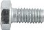 Parafuso sextavado zincado 6mm x 12mm MA rosca total caixa com 500 peças VONDER - Imagem 3
