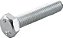 Parafuso sextavado zincado 6mm x 30mm MA rosca total caixa com 200 peças VONDER - Imagem 1