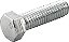 Parafuso sextavado zincado 7/16" x 1.1/2" UNC rosca total VONDER - Imagem 1