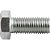 Parafuso sextavado zincado 7/8" x 2" UNC rosca total caixa com 20 peças VONDER - Imagem 3