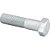 Parafuso sextavado zincado 7/8" x 3.1/2" UNC rosca parcial caixa com 20 peças VONDER - Imagem 2