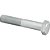 Parafuso sextavado zincado 5/8" x 4.1/2" UNC rosca parcial caixa com 20 peças VONDER - Imagem 3