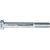 Parafuso sextavado zincado 7/8" x 7.1/2" UNC rosca parcial  Kit com 10 peças VONDER - Imagem 2