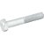 Parafuso sextavado zincado 8mm x 45mm MA caixa com 200 peças VONDER - Imagem 1