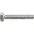 Parafuso sextavado zincado 8mm x 50mm MA rosca total caixa com 200 peças VONDER - Imagem 3