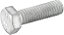 Parafuso sextavado zincado 5mm x 16mm MA caixa com 500 peças VONDER - Imagem 1