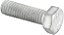 Parafuso sextavado zincado 5mm x 16mm MA caixa com 500 peças VONDER - Imagem 5