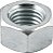 Porca sextavada 3/4" UNC zincada cartela com 2 peças VONDER - Imagem 2