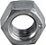Porca sextavada 8.8 1/2" UNC VONDER - Imagem 3
