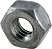 Porca sextavada 8.8 1/4" UNC VONDER - Imagem 4