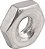 Porca sextavada inox 3/16" BSW VONDER - Imagem 1