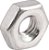 Porca sextavada inox 5/32" BSW VONDER - Imagem 1