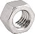 Porca sextavada inox UNC 3/8" VONDER - Imagem 1