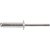 Rebite de repuxo 2,4mm x 8,0mm pacote com 100 peças NOVE54 - Imagem 4