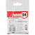 Rebite de repuxo 3,2mm x 19,0mm branco pacote com 50 peças NOVE54 - Imagem 3