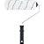 Rolo de microfibra para pintura 23cm com suporte RPV 2012 VONDER - Imagem 4