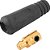 Conector baioneta macho 9,0mm para cabo de solda VONDER - Imagem 2