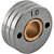 Roldana de arraste 0,8 mm/1,0mm arame de aço sólido para a máquina MIG/MAG MMP 300 VONDER - Imagem 3