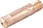 Bico de contato 0.8mm x 25mm para tocha TMV 153 pacote com 5 unidades VONDER - Imagem 1