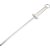 Chaira c/haste cabo branco BKW-407-12"STARRETT - Imagem 1