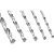 Jogo de brocas para metal 1/8" a 1/4" 5 peças 1865288 IRWIN - Imagem 3