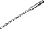 Broca com encaixe tipo SDS PLUS 8,0mm x 160mm VONDER - Imagem 1