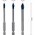 Jogo de brocas multiuso com ponta de metal duro 5,0mm a 8,0mm com 3 peças Expert HEX-9 Hardceramic 2 608 900 595 BOSCH - Imagem 5