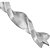 Broca 3 pontas para mourão 9/32" x 280mm IW8465  kit com 6 unidades IRWIN - Imagem 3