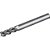 Fresa topo 5,0mm em metal duro 3 cortes polida VONDER - Imagem 1