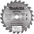 Lâmina de serra circular com dentes de metal duro 185mm x 20mm 24 dentes MAKITA - Imagem 1