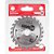 Lâmina de serra circular com dentes de metal duro/vídea 110mm x 20mm 24 dentes NOVE54 - Imagem 2