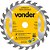Lâmina de serra circular com dentes de metal duro/vídea 165mm x 20mm 24 dentes VONDER - Imagem 1