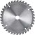 Lâmina de serra circular com dentes de metal duro/vídea 180mm x 20mm 36 dentes VONDER - Imagem 3