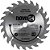 Lâmina de serra circular com dentes de metal duro/vídea 185mm x 16mm 24 dentes NOVE54 - Imagem 1