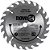 Lâmina de serra circular com dentes de metal duro/vídea 185mm x 16mm 24 dentes NOVE54 - Imagem 3