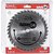 Lâmina de serra circular com dentes de metal duro/vídea 185mm x 16mm 36 dentes NOVE54 - Imagem 2